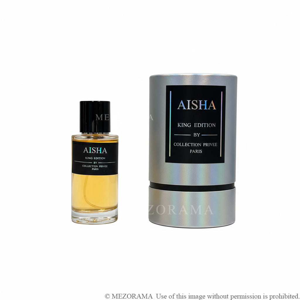 Profumo Elegante Sensuale, AISHA, King Edition, Eau de Parfum Misto, 50 ml