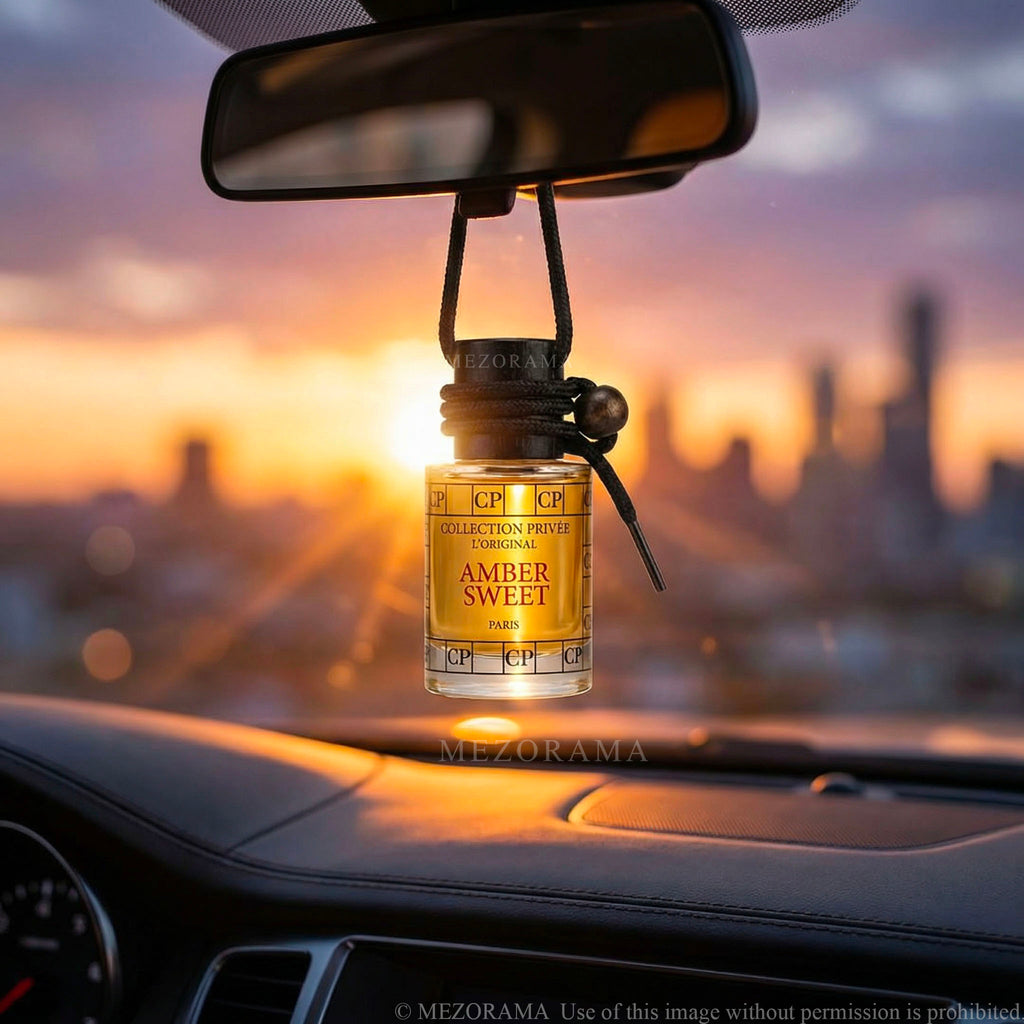 Car Perfume, Amber Sweet, Hanging Diffuser