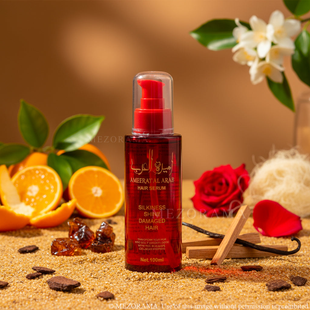 Lunga Durata Orientale Muschio Ambra AMEERAT AL ARAB - Siero di Profumo - 100 ml