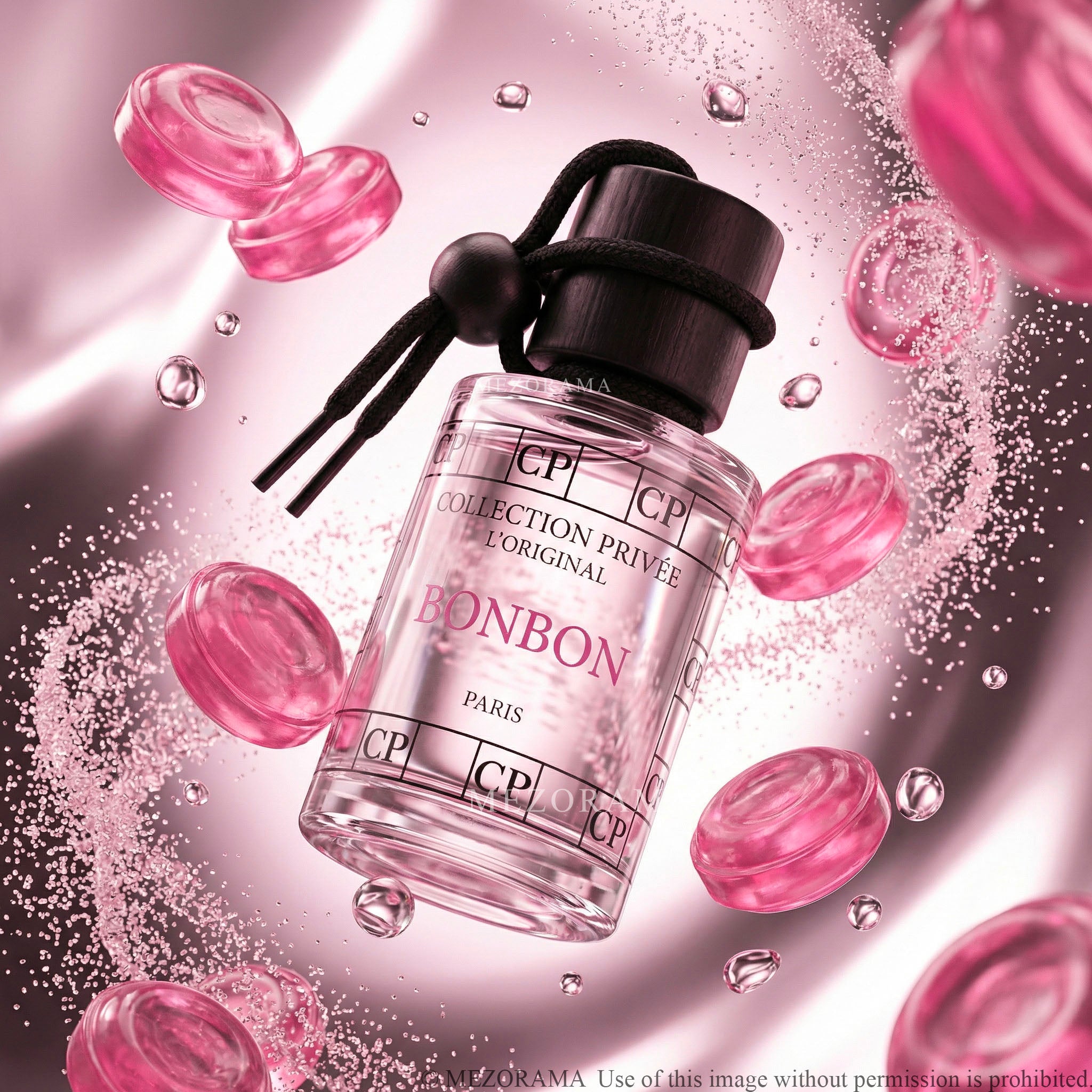 Car Perfume, Candy Scent, Hanging Diffuser, 10ml