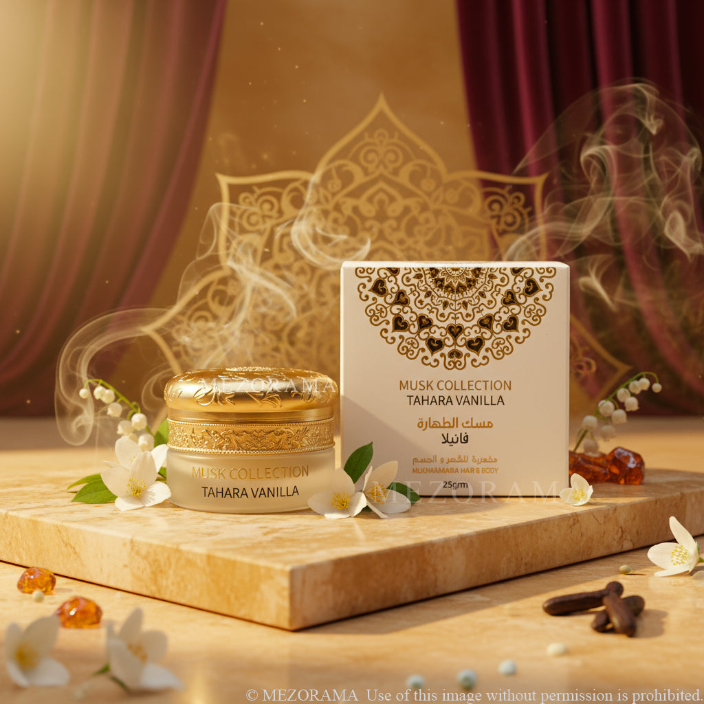 Muschio Vaniglia - Collezione Tahara Vanilla - Balsamo Corpo e Capelli Profumato - Musk Collection - 25grm