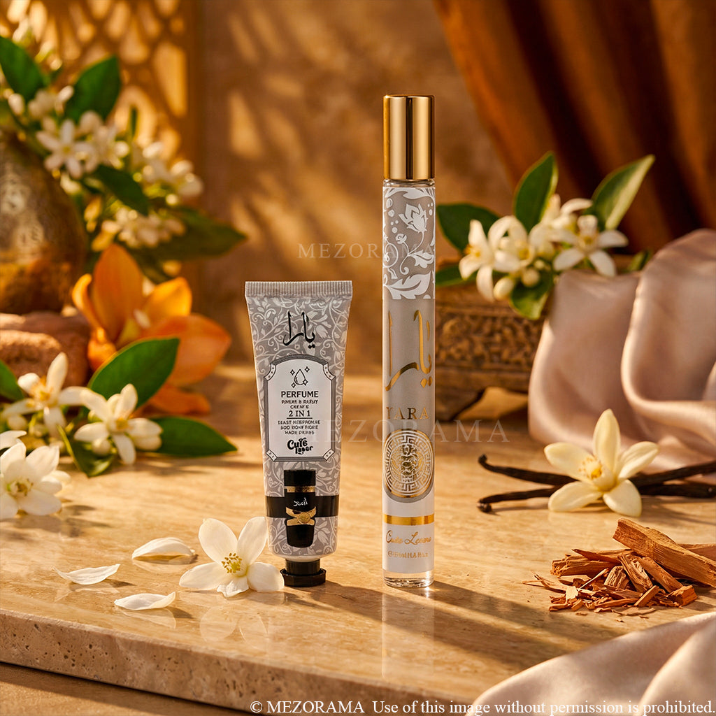 Sillage Gourmand Lunga Durata, Yara Grigio, 2 Prodotti