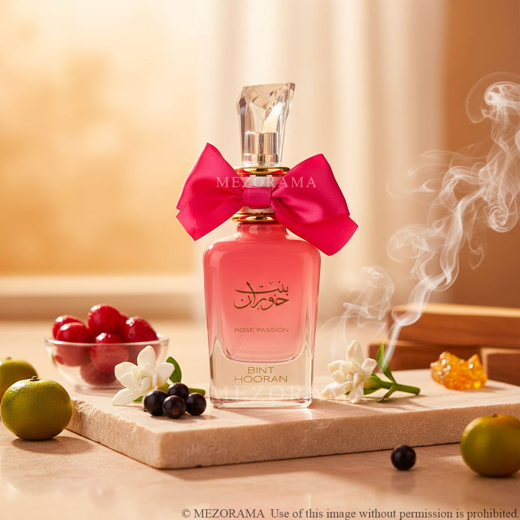 Sensual Sillage, Fruity Gourmand, Bint Hooran, Rose Passion, Eau de Parfum, 100ml