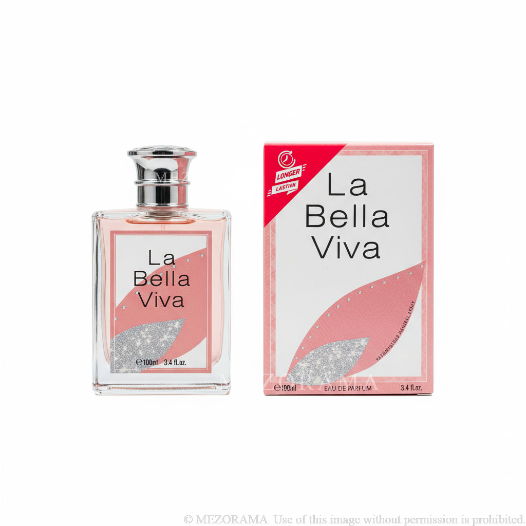 Addictive Floral Gourmand, LA BELLA VIVA, Radiant Sillage, Eau de Parfum, 100ml
