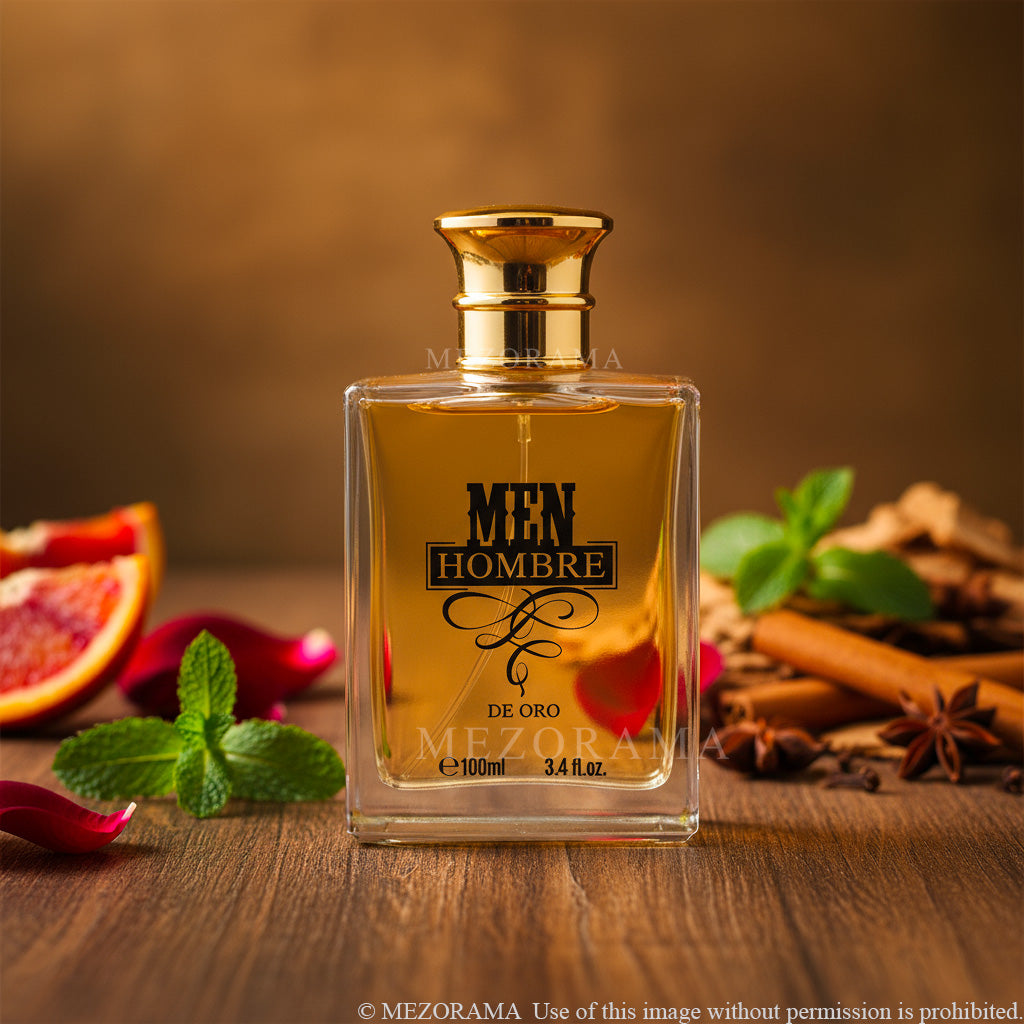 Proiezione Lunga Durata, MEN HOMBRE DE ORO, Eau de Parfum, 100 ml