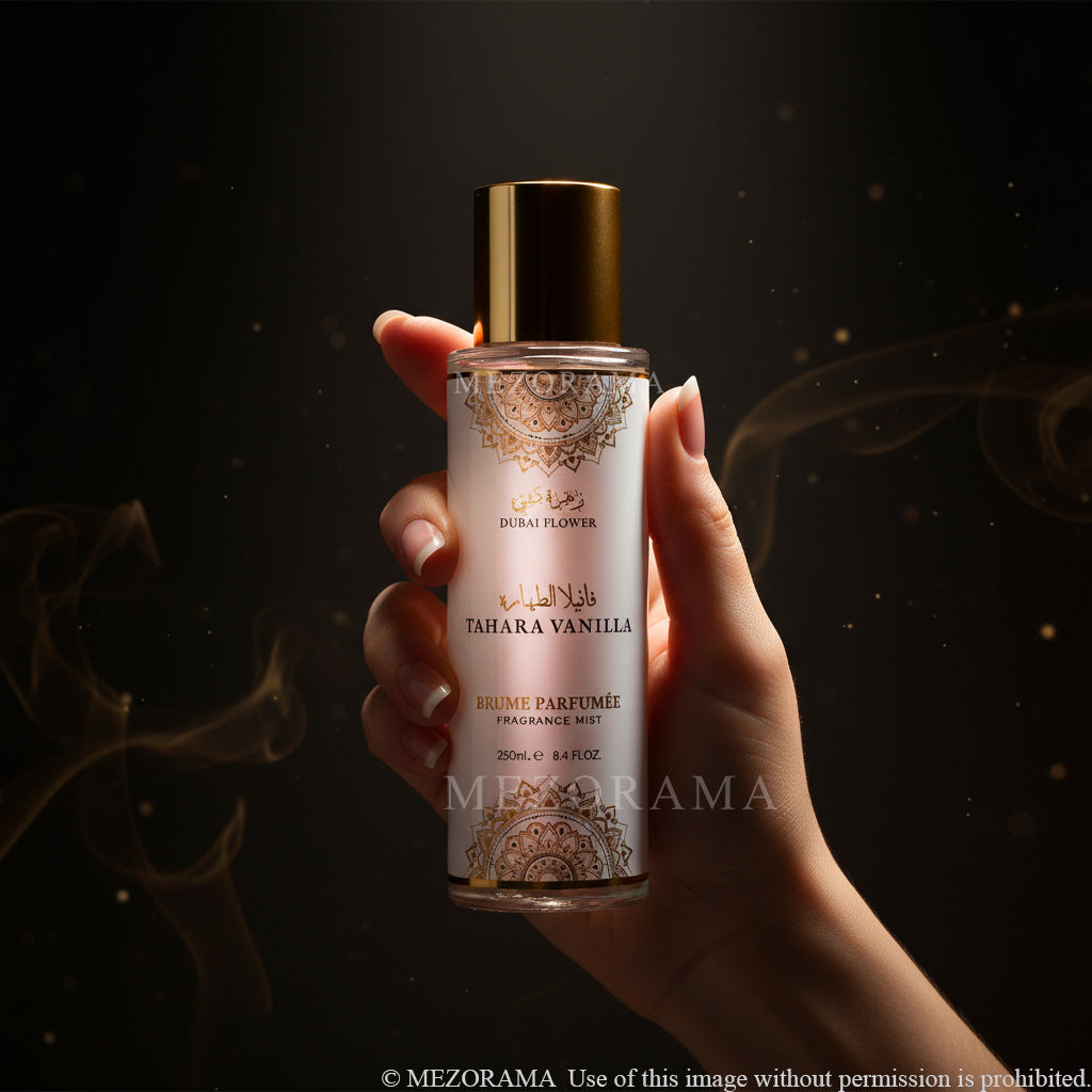 White Musk Fresh Linen, Tahara Vanilla, Fragrance Mist, 250 ML