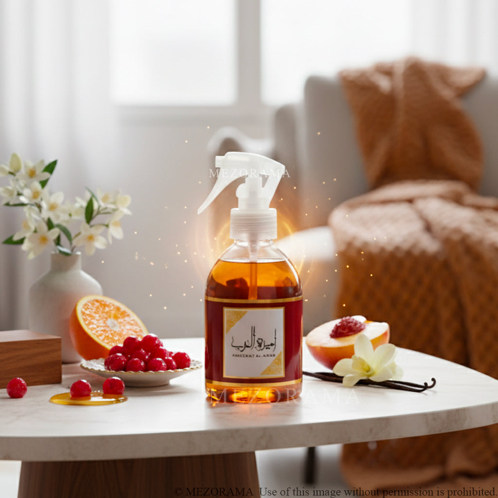 Ameerat Al Arab, Profumatore per Casa e Tessuti, Dubaï Flower, 250ml