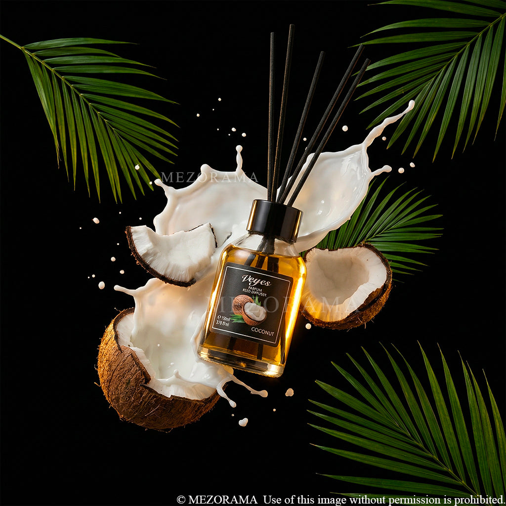 DIFFUSORI Ambiance Gourmand Intensa, Diffuseur Veyes, Lampone & Vaniglia, Profumatore per Casa Decorativo, 110ml