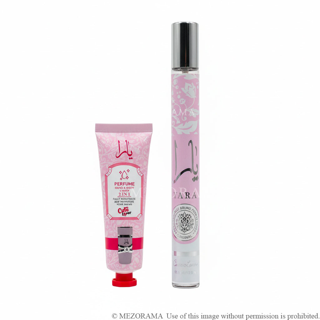Profumo Virale Gourmand, Vaniglia e Frutti Tropicali, Yara Rosa, 2 Prodotti