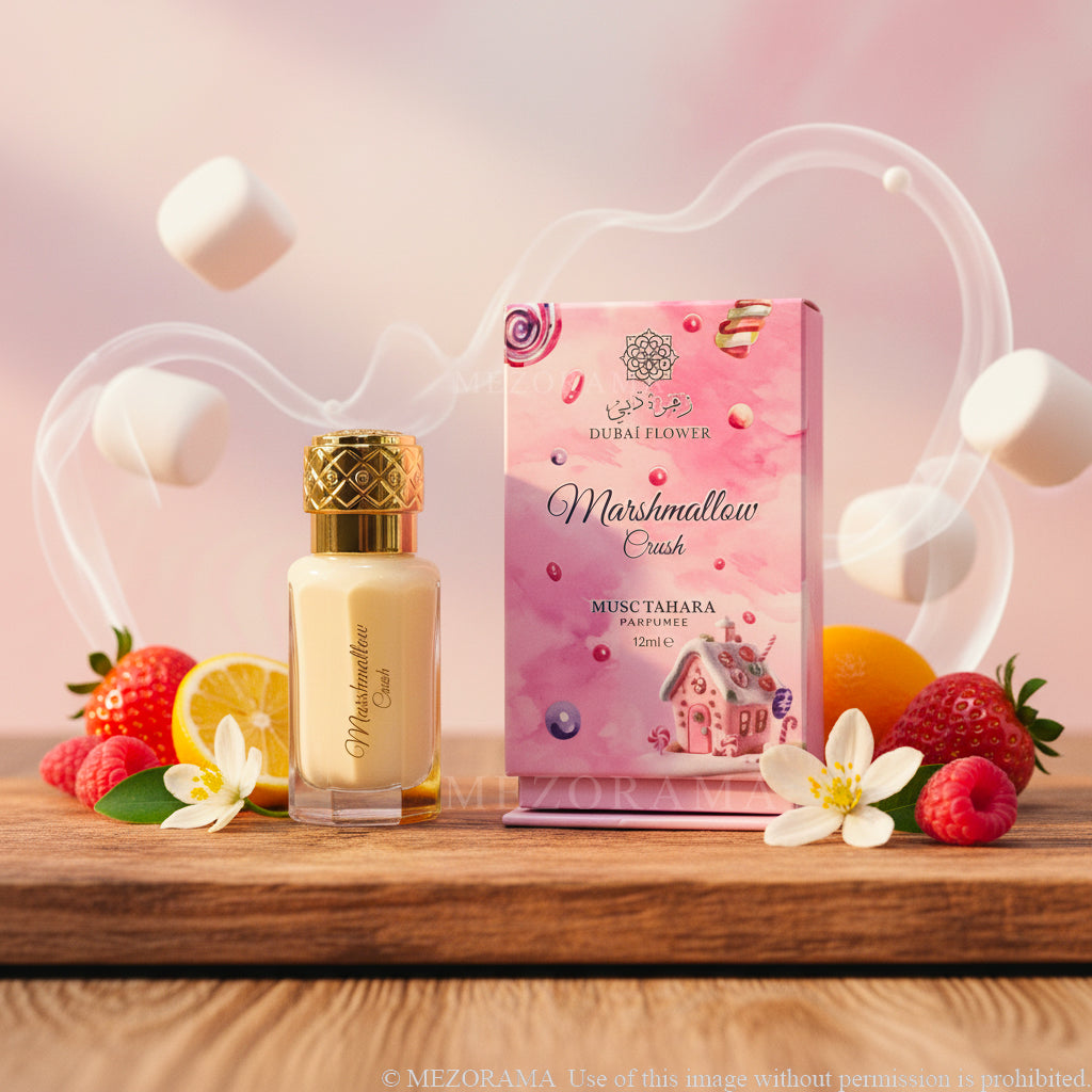 Musc Tahara, New Packaging, Dubai Flower, 12 ml