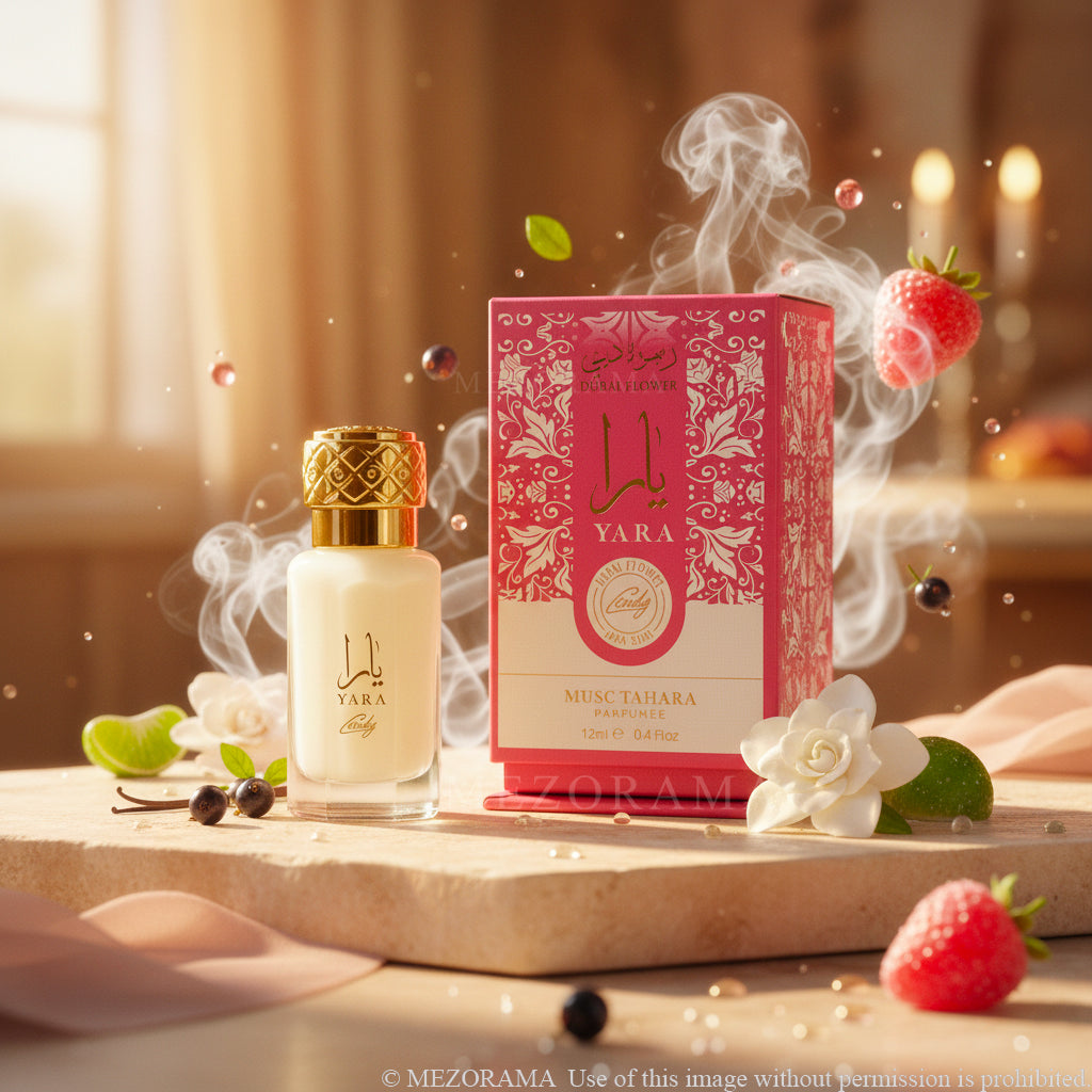 Musc Tahara, New Packaging, Dubai Flower, 12 ml