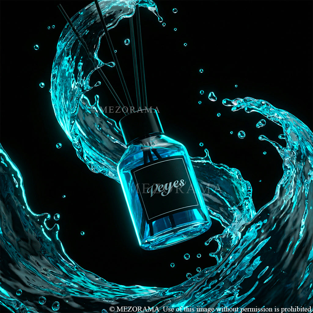 DIFFUSORI Ambiance Gourmand Intensa, Diffuseur Veyes, Lampone & Vaniglia, Profumatore per Casa Decorativo, 110ml