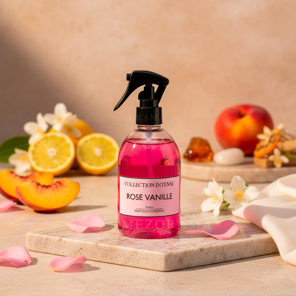 Rose Vanille – Profumatore per Casa e Tessuti – Collezione Intense – 250ml