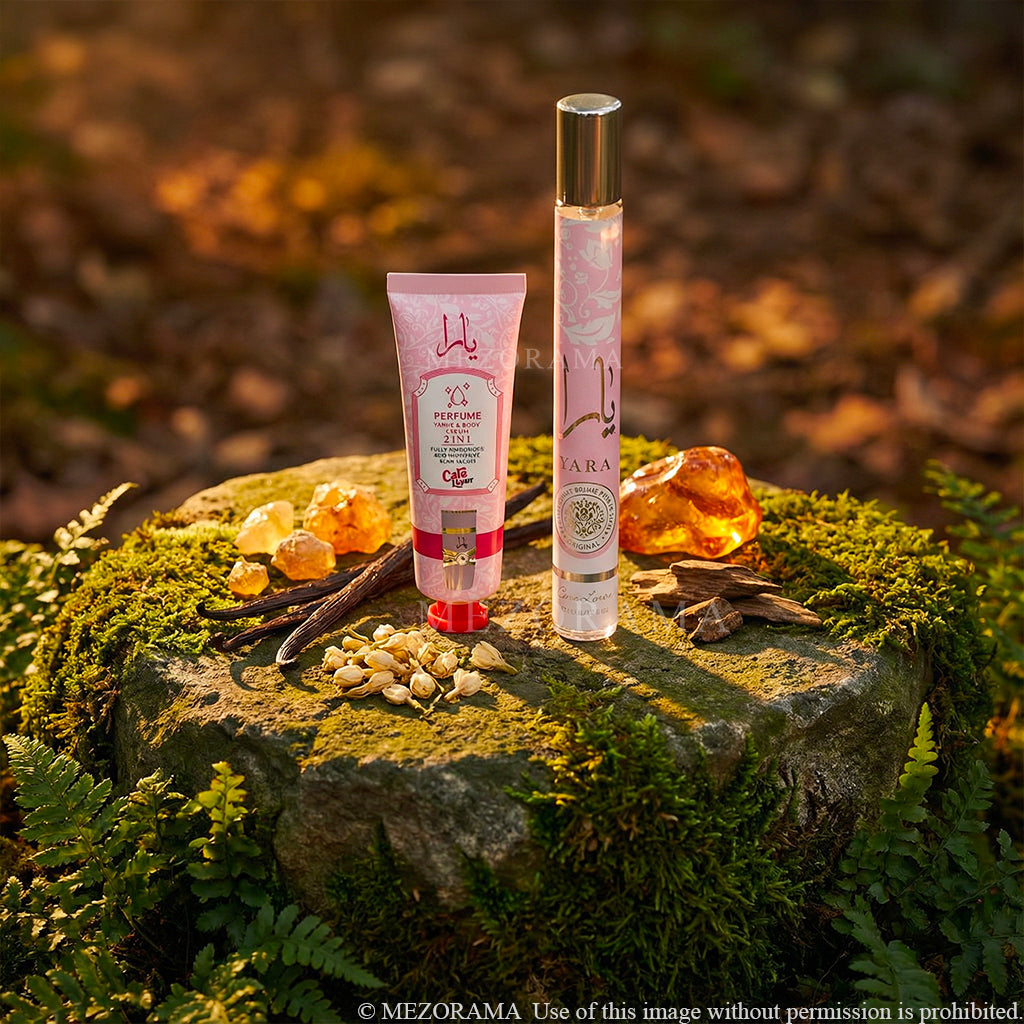 Profumo Virale Gourmand, Vaniglia e Frutti Tropicali, Yara Rosa, 2 Prodotti